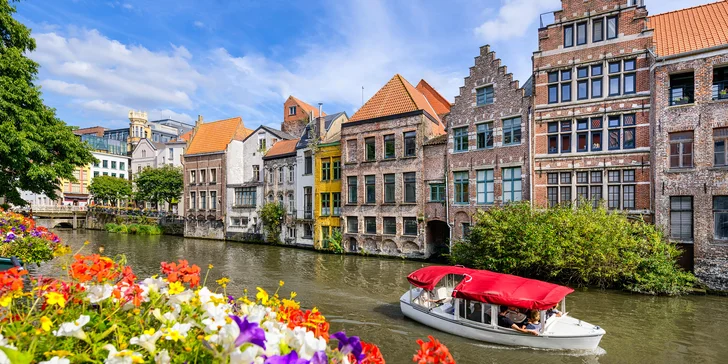 Srpnový zájezd do Belgie: Gent, Bruggy a Brusel včetně květinového koberce