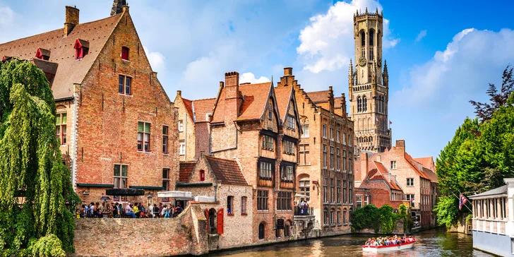 Srpnový zájezd do Belgie: Gent, Bruggy a Brusel včetně květinového koberce