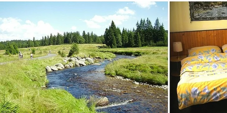 Aktivní rodinná dovolená v srdci Šumavy