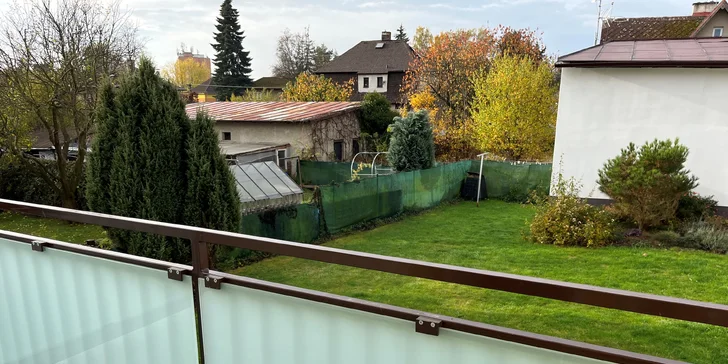 Jednopodlažní apartmán s balkonem