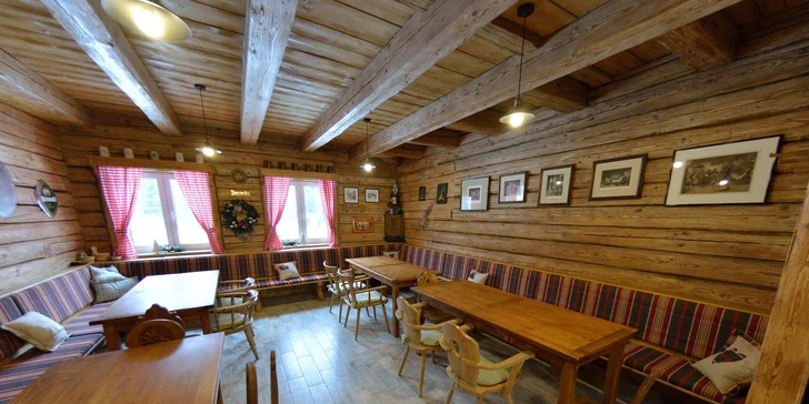 Chata pod Ostrým vrchem: pobyt v přírodě vč. stravy i welcome drinku