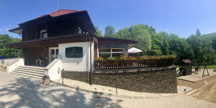 Chata pod Ostrým vrchem: pobyt se snídaní v přírodě slovenského příhraničí