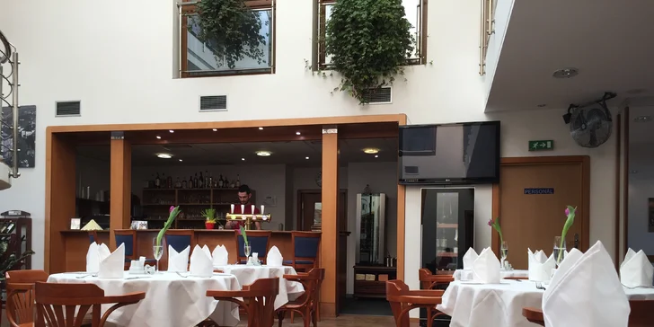 Luxusní odpočinkový pobyt ve Vyškově s dobrým jídlem a masážním křeslem