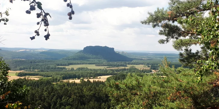 Vyhlídka Brand - balkon Saského Švýcarska, Kurort Rathen a Lilienstein