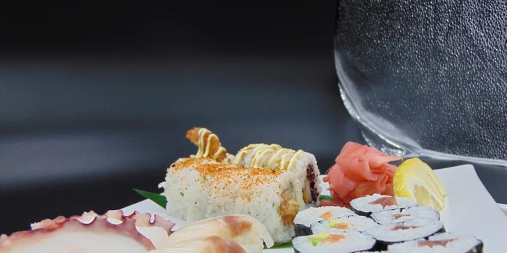 Sushi sety v podzámčí: 18 nebo 20 kousků i vegetariánská varianta