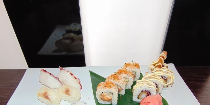 Sushi sety v podzámčí: 18 nebo 20 kousků i vegetariánská varianta