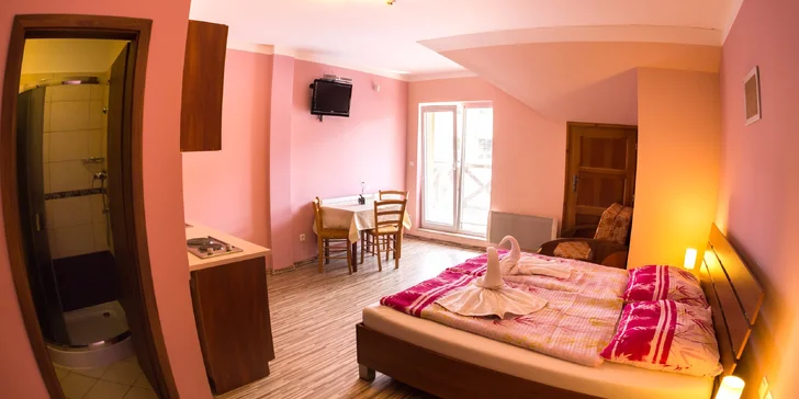 Pieninský národní park: sauna, polopenze, turistika i možnost jízdy na voru