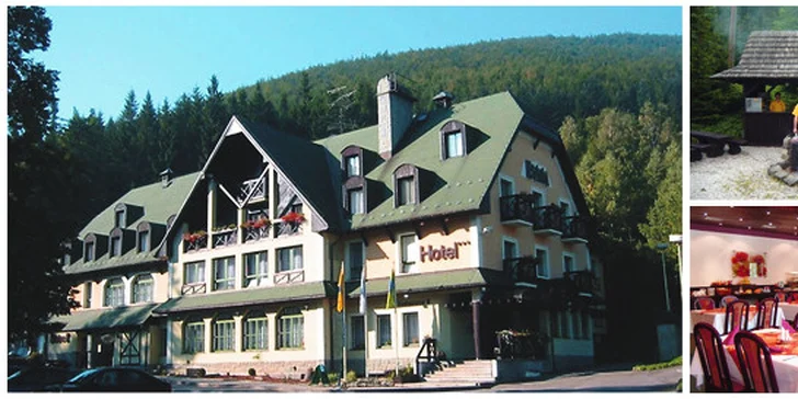 Skvělý odpočinkový pobyt pro dva s veškerým komfortem na dva dny přímo pod Radegastem