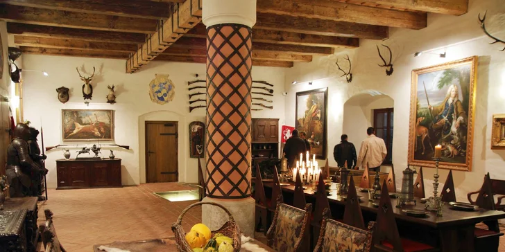 4* pobyt s nádechem historie: Polopenze, wellness i možnost prohlídky tvrze