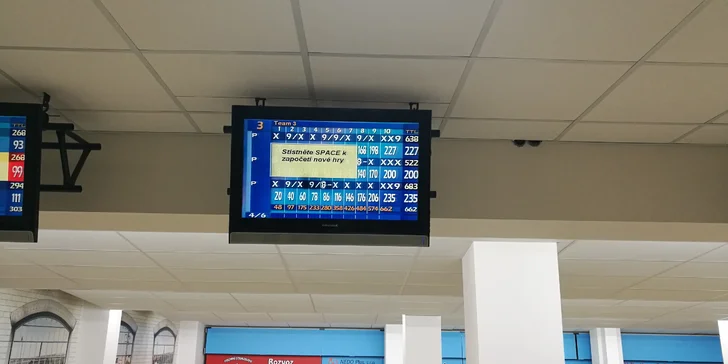 Vykutálená zábava: hodina bowlingu pro partu až 5 hráčů