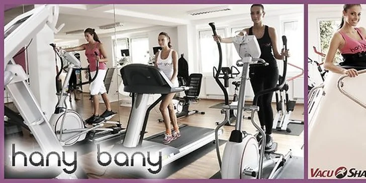 2 tréninky na VacuShape a 2 vstupy do kardio zóny