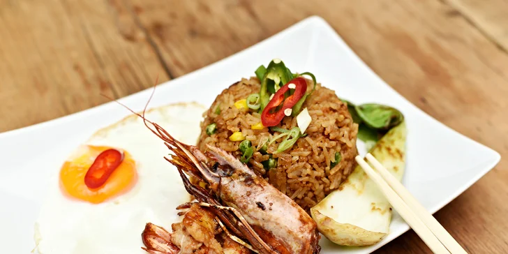 Indonéské degustační menu i speciální Rijsttafel aneb rýžový stůl pro 4 osoby
