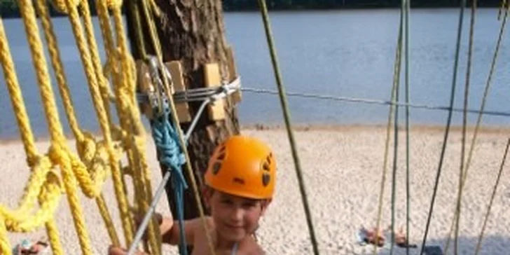 90minutové vstupy do lanových parků