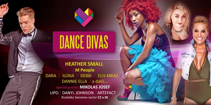 Dance Divas: největší letní mejdan v Praze s Darou Rolins i Janem Bendigem
