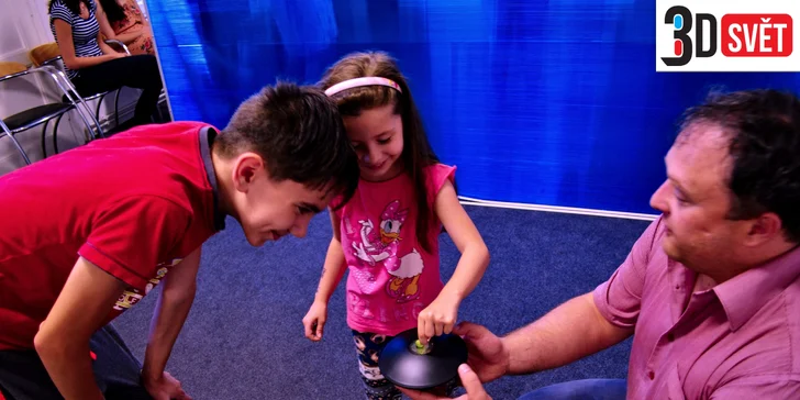 Hodina zábavy ve 3D Světě až pro 6: virtuální realita i vědecká zóna