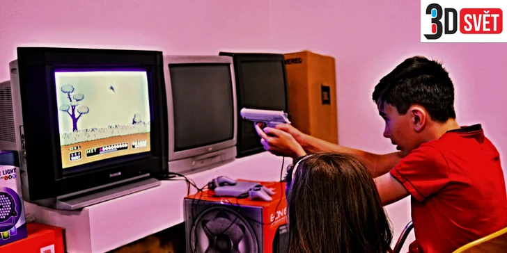 Hodina zábavy ve 3D Světě až pro 6: virtuální realita i vědecká zóna