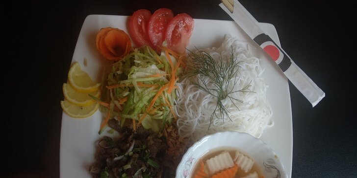 Skvělá asijská kuchyně v OC Olympia: Bun Nem nebo Bún bò Nam Bô