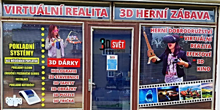 Hodina zábavy ve 3D Světě až pro 6: virtuální realita i vědecká zóna