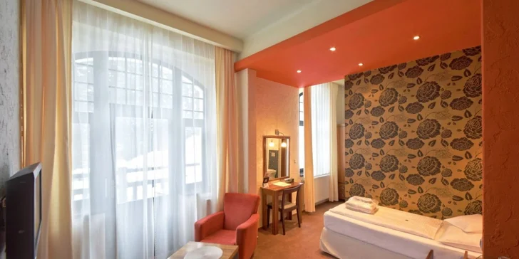 2–4 dny relaxace ve Spa & Wellness Hotelu St. Moritz v Mariánských Lázních