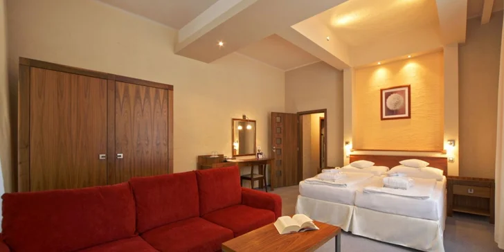 4* relaxační pobyt s polopenzí a procedurami ve Spa & Wellness Hotelu St. Moritz v Mariánských Lázních