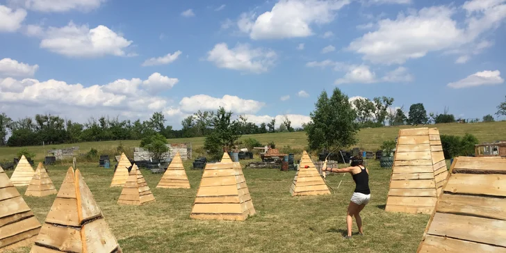 Staňte se lučištníkem: akční archery game vč. zapůjčení komplet vybavení