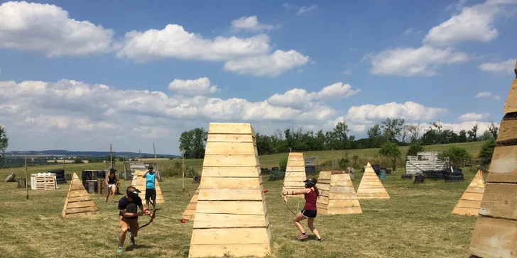 Staňte se lučištníkem: akční archery game vč. zapůjčení komplet vybavení