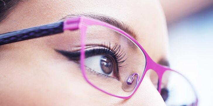 Dioptrické brýle z optiky Dr. Klain: sleva 1000 Kč na obroučky a 50 % na skla