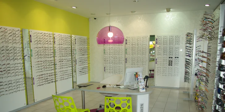 Dioptrické brýle z optiky Dr. Klain: sleva 1000 Kč na obroučky a 50 % na skla