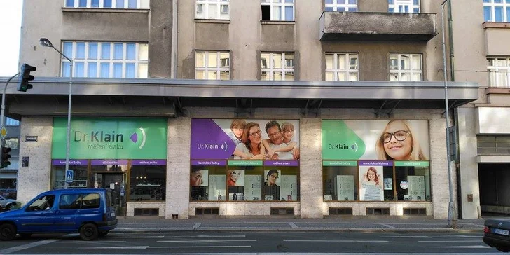 Dioptrické brýle z optiky Dr. Klain: sleva 1000 Kč na obroučky a 50 % na skla
