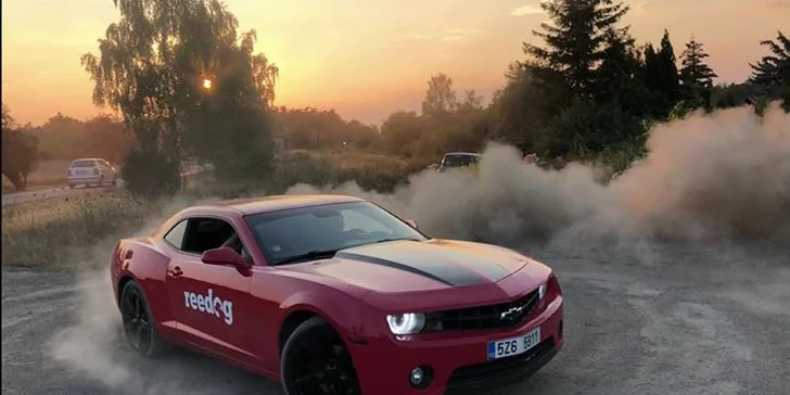 Jízda v supersportu Chevrolet Camaro: 15–60 minut jako spolujezdec i řidič