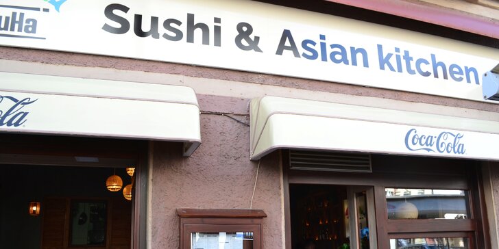 Až 44 kousků lahodného sushi v Sushi Duha: losos, avokádo i tuňák