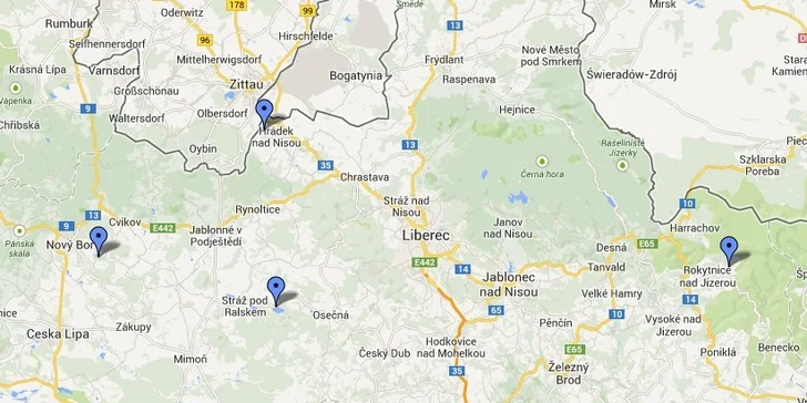 90minutové vstupy do lanových parků