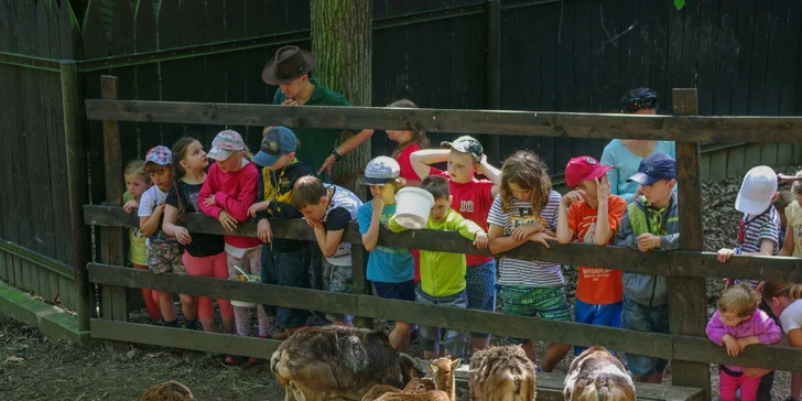 Komentovaná prohlídka zookoutku Chuchle i s krmením zvířat