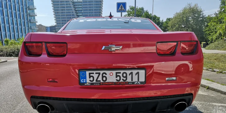 Supersporťák Chevrolet Camaro na 12 hodin, den nebo celý víkend