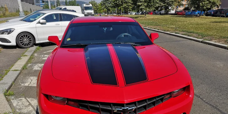 Supersporťák Chevrolet Camaro na 12 hodin, den nebo celý víkend