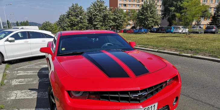 Supersporťák Chevrolet Camaro na 12 hodin, den nebo celý víkend
