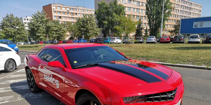 Supersporťák Chevrolet Camaro na 12 hodin, den nebo celý víkend