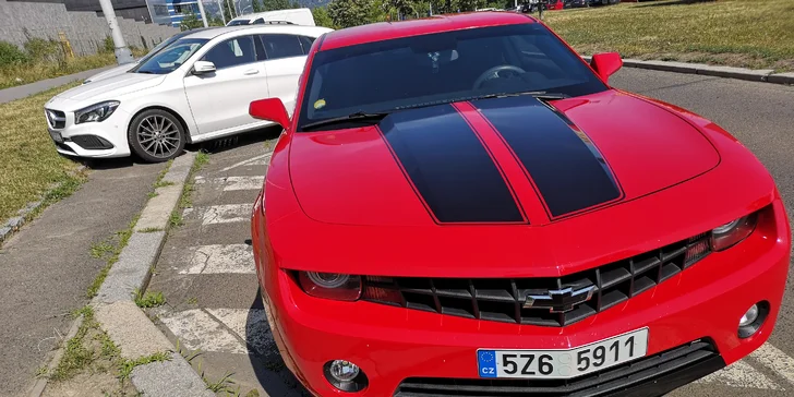 Supersporťák Chevrolet Camaro na 12 hodin, den nebo celý víkend