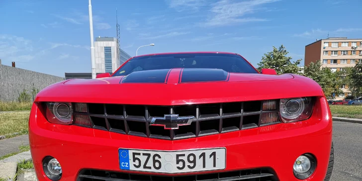 Jízda v supersportu Chevrolet Camaro na 15–60 min. nebo 1–2 dny