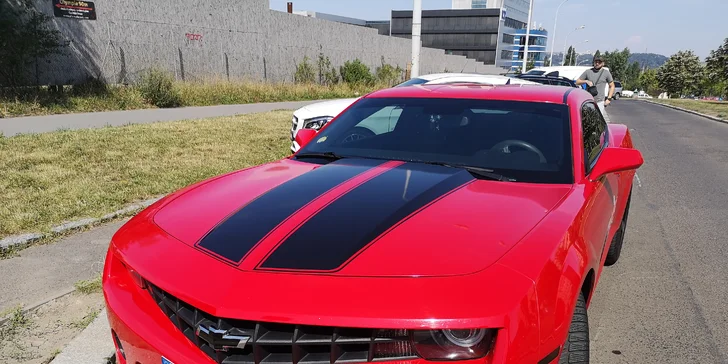 Supersporťák Chevrolet Camaro na 12 hodin, den nebo celý víkend