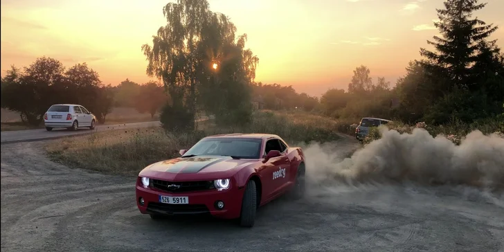 Jízda v supersportu Chevrolet Camaro na 15–60 min. nebo den i dva
