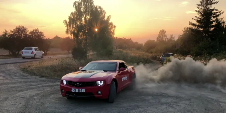 Supersporťák Chevrolet Camaro na 12 hodin, den nebo celý víkend