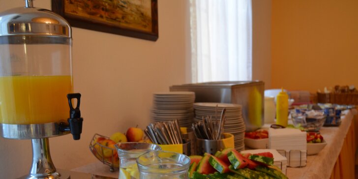 Zimní nebo jarní pobyt v Zámeckém hotelu Lednice se snídaní, kávou a vínem