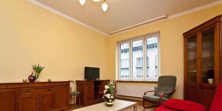 Pohodový pobyt v zajímavé čtvrti Krakova: útulné apartmány pro 2–4 osoby