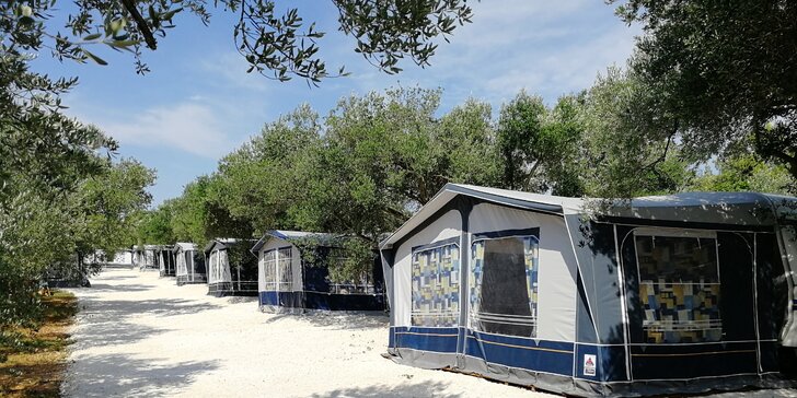 K moři do Chorvatska: 7 nocí ve VIP karavanech v nově vybudovaném kempu