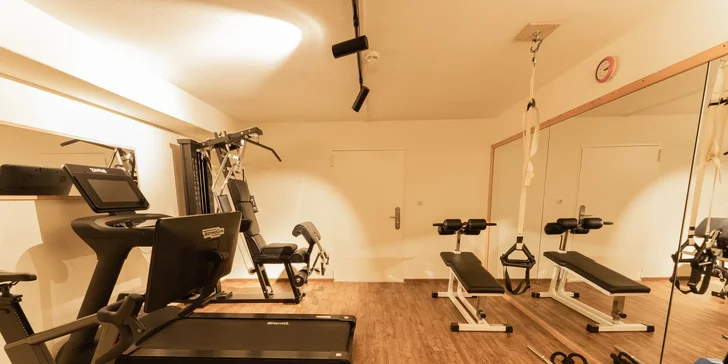 Môžete využívať aj fitness centrum.