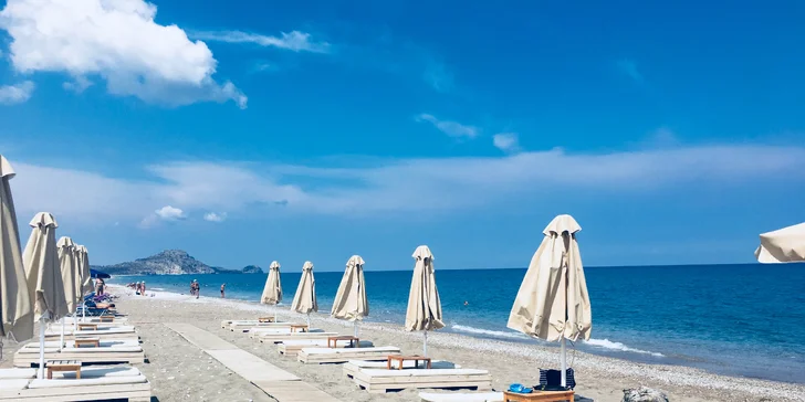 Rhodos: 3* hotel 200 m od pláže, all inclusive light, letenka, transfer, delegát