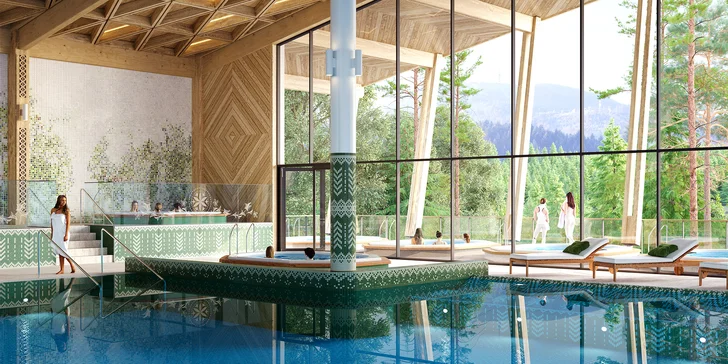 Nový spa hotel v Szczyrku: luxusný vodný a relaxačný svet, skvelé jedlo a poloha blízko skiareálu