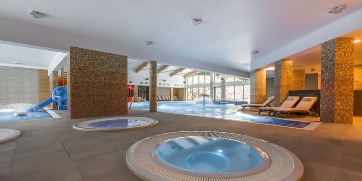 4* polské Krkonoše pro pár i rodinu: polopenze, wellness, sauny a aquapark