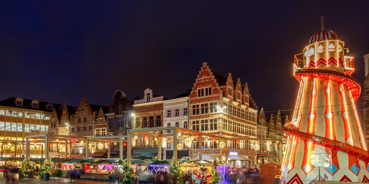 Adventní perly Belgie: zájezd do Brugg, Gentu a Bruselu za památkami UNESCO i na vánoční trhy